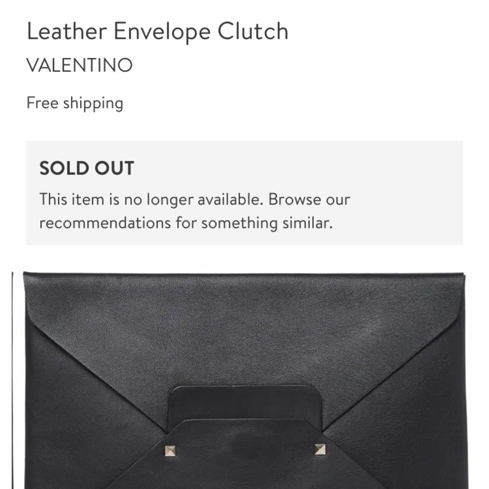 **GORGEOUS** NWT - Valentino Envelope Clutch or Documents Case